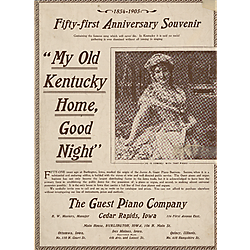 My old Kentucky home, good night