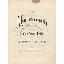 Merry, merry month of May; arr