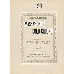 Massa's in de cold ground