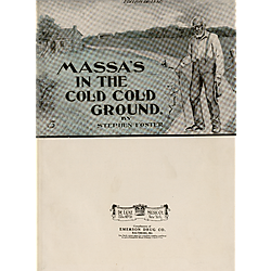 Massa's in de cold ground