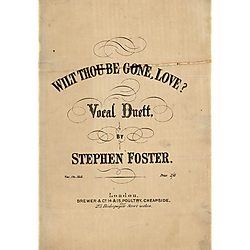 Wilt thou be gone, love?