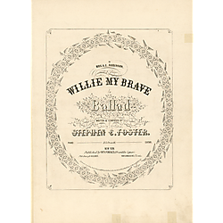Willie my brave; arr