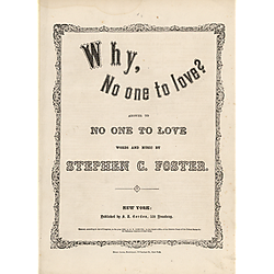 No one to love