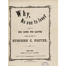 No one to love