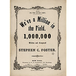 We've a million in the field