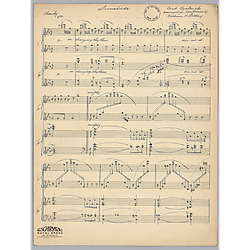 Concert pieces, piano