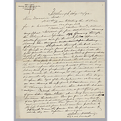 From John H. McCrury to Morrison Foster