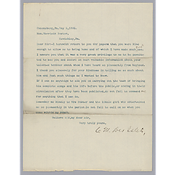 From C.W. Des Islets to Morrison Foster