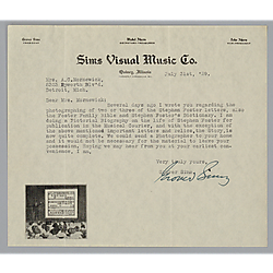 From Grover Sims to Evelyn Foster Morneweck