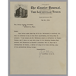From G.E. Johnson to Evelyn Foster Morneweck