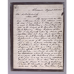 Photostat of letter from William B. Foster, Jr., to M. Hollenback Esq