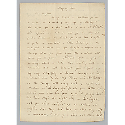 Letter from Eliza C.T. Foster to Henrietta Foster