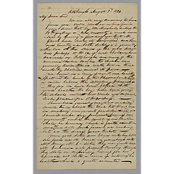 From William B. Foster to William Foster, Jr.