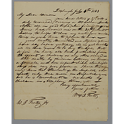 From William B. Foster to William Foster, Jr.