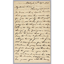 From William B. Foster to Charlotte Foster
