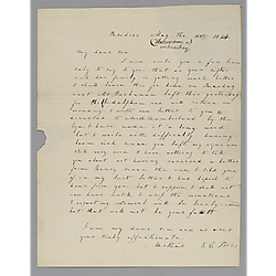 From Eliza Foster to William B. Foster