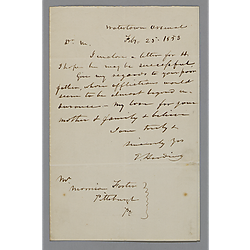 From Major Harding to Morrison Foster