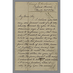 From Edward Buchanan to Morrison Foster