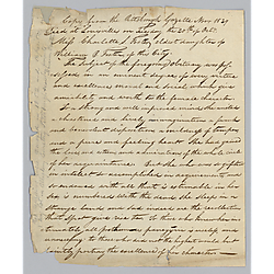 Charlotte Foster's Obituary (handwritten)