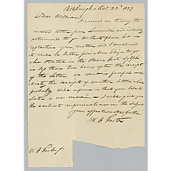 From William B. Foster to William Foster, Jr.