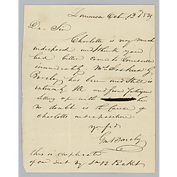 From G. Barclay to William B. Foster