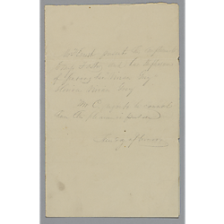 From C.W. Ernest to Charlotte Foster