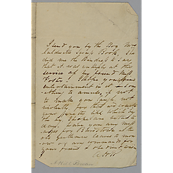 From A. Hill Rowan to Charlotte Foster