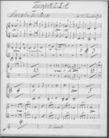 Opus 8 Marsch-Fantasie fur grosses Orchester: 1st and 2nd trumpet