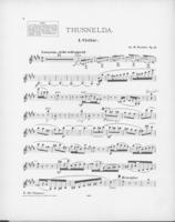 Opus 10 Thusnelda 1st violin