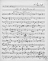 Opus 23 Love song bass