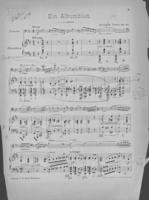 Opus 24 Ein Albumblatt score,