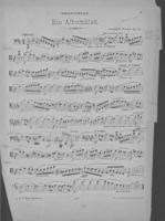 Opus 24 Ein Albumblatt cello