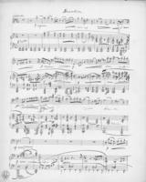 Opus 39 Two pieces for violoncello and piano No. 1 Devotion: score