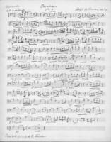 Opus 39 Two pieces for violoncello and piano No. 1 Cavatina: cello