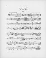 Opus Cavatina No. 1: cello