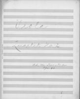 Opus 40 Second piano quartet: viola