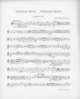 Opus 43 Dedication march: 1st trumpet
