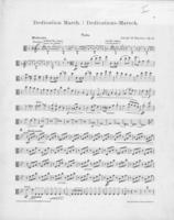 Opus 43 Dedication march: viola