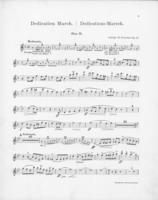 Opus 43 Dedication march: 2nd oboe