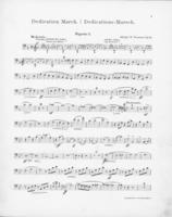 Opus 43 Dedication march: 1st bassoon