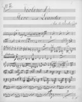 Opus 44 Hero and Leander: 2nd violin