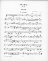 Opus 47 Second Suite Proof: 2nd violin