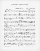 Opus 48 Prelude to Goethe's Faust: 2nd flute