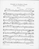 Opus 48 Prelude to Goethe's Faust: 1st horn