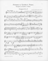 Opus 48 Prelude to Goethe's Faust: 2nd trumpet