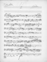 Opus 52 Concerto for violin and orchestra: solo violin