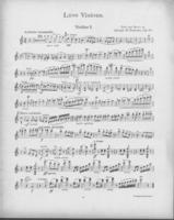 Opus 80 Love Visions: 1st violin