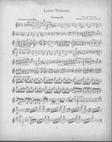 Opus 80 Love Visions: 2nd violin
