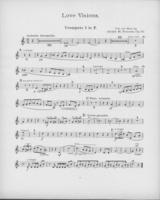 Opus 80 Love Visions: 1st trumpet