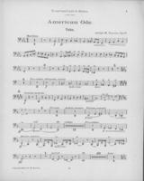 Opus 81 American ode: tuba